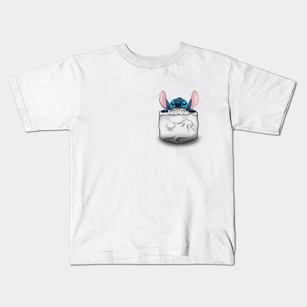 Importable alien Kids T-Shirt by Cyberframe